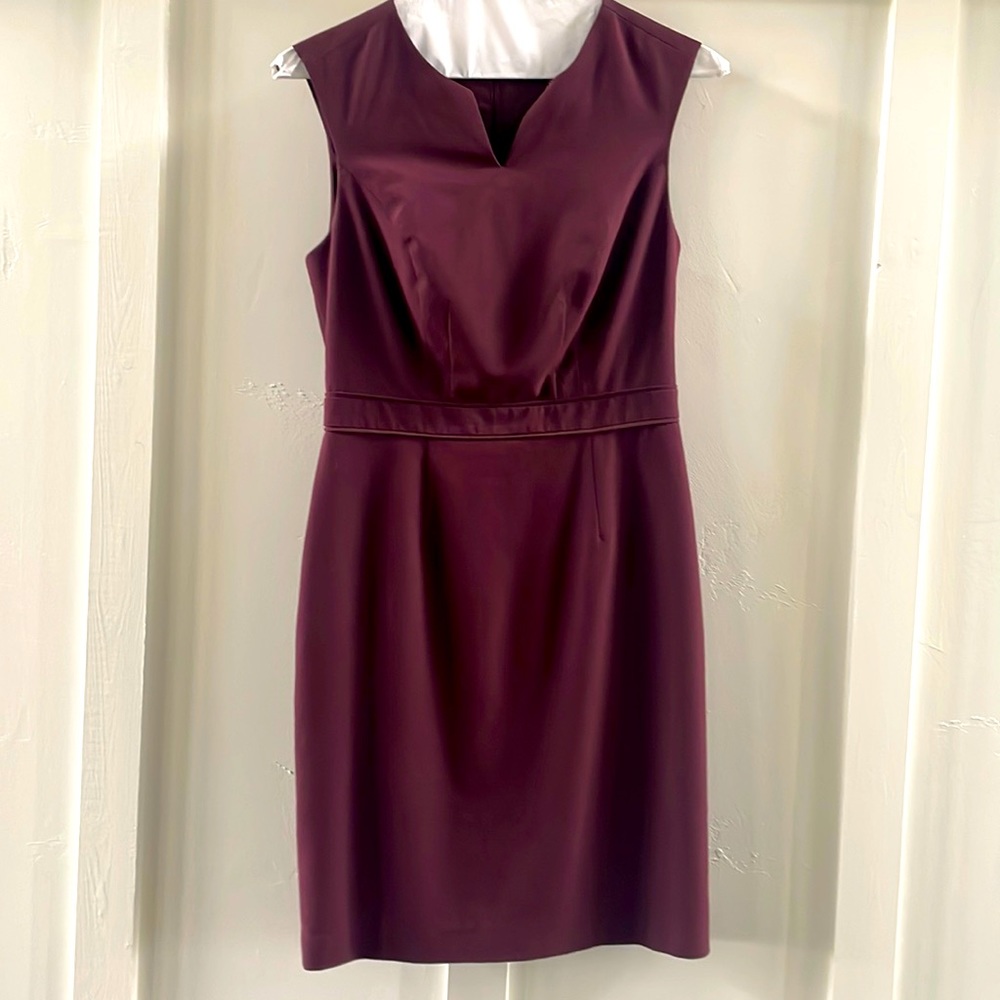 Merlot colored dress